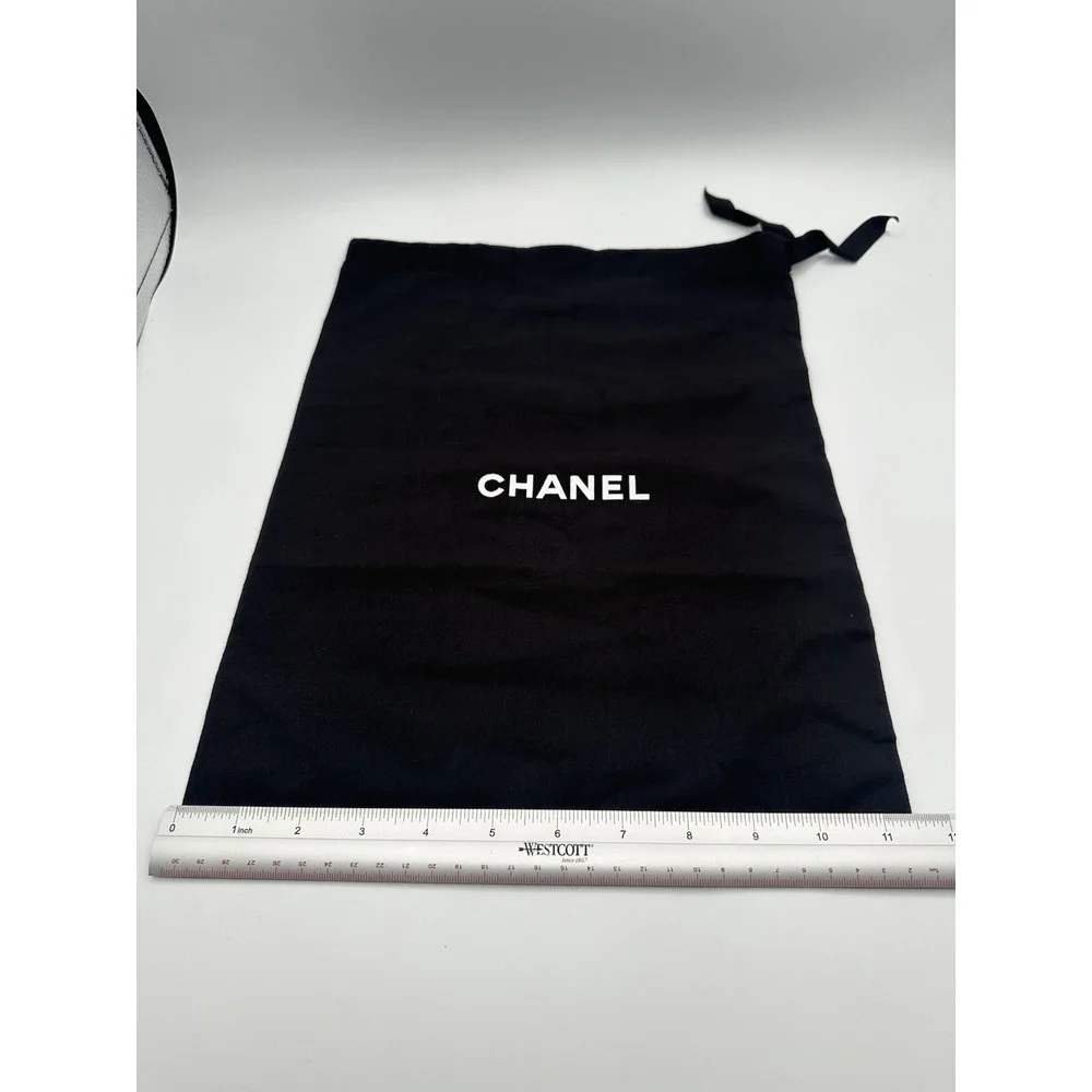 CHANEL Dust Bag Travel Shoes Wallet Purse Storage 11.5